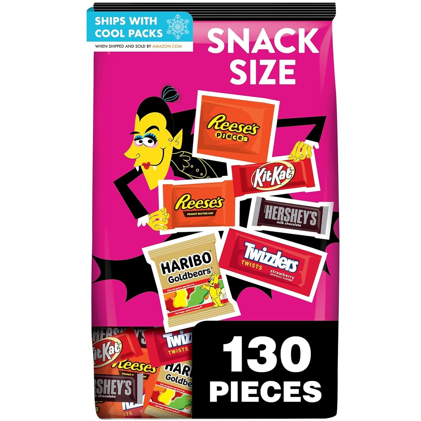 Assorted Milk Chocolate, 56.93 Oz (130 Count)