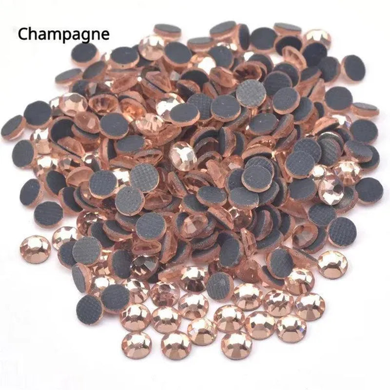 SS6-SS30 High Quality Hotfix Rhinestone Hot fix Diamond Iron On Rhinestones for DIY