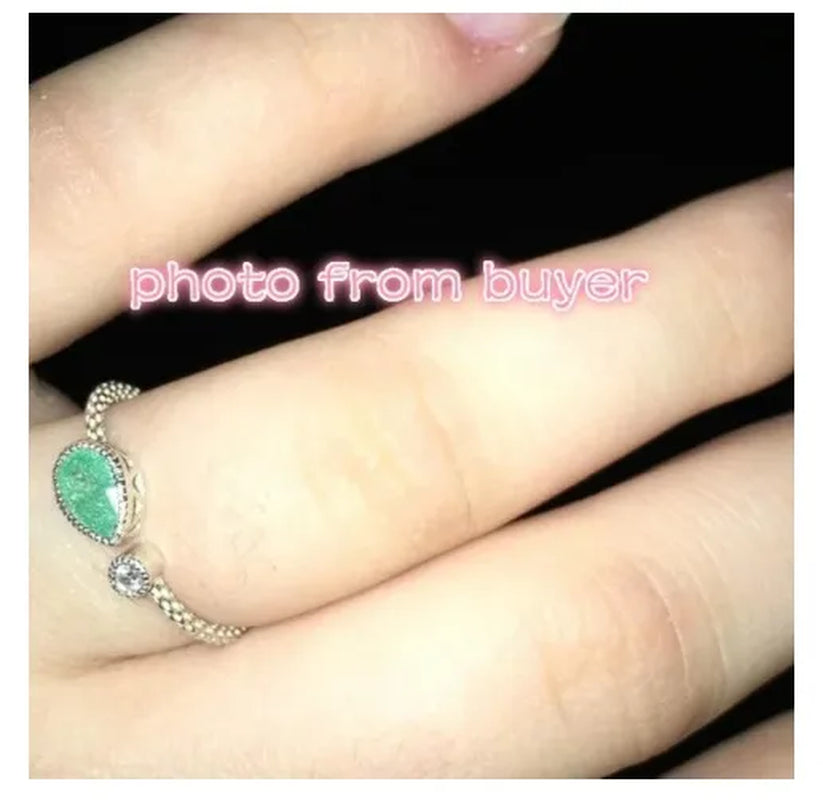 Delysia King  Water drop pear shaped ring
