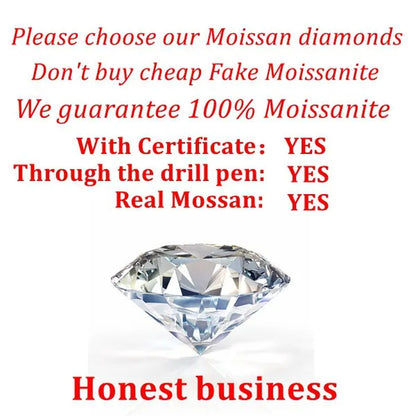 Excellent Loose Gemstones Moissanite Diamond Best G-H Color  Undefined Cut Gem Stone For Jewelry Diamond Ring