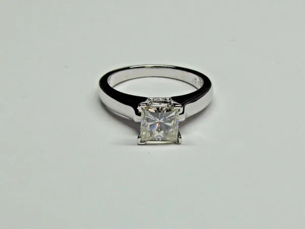 Sparkling 925 Sterling Silver Natural Gemstone White Sapphire Diamond Ring Wedding Engagement Fine Jewelry Size 6 7 8 9 10
