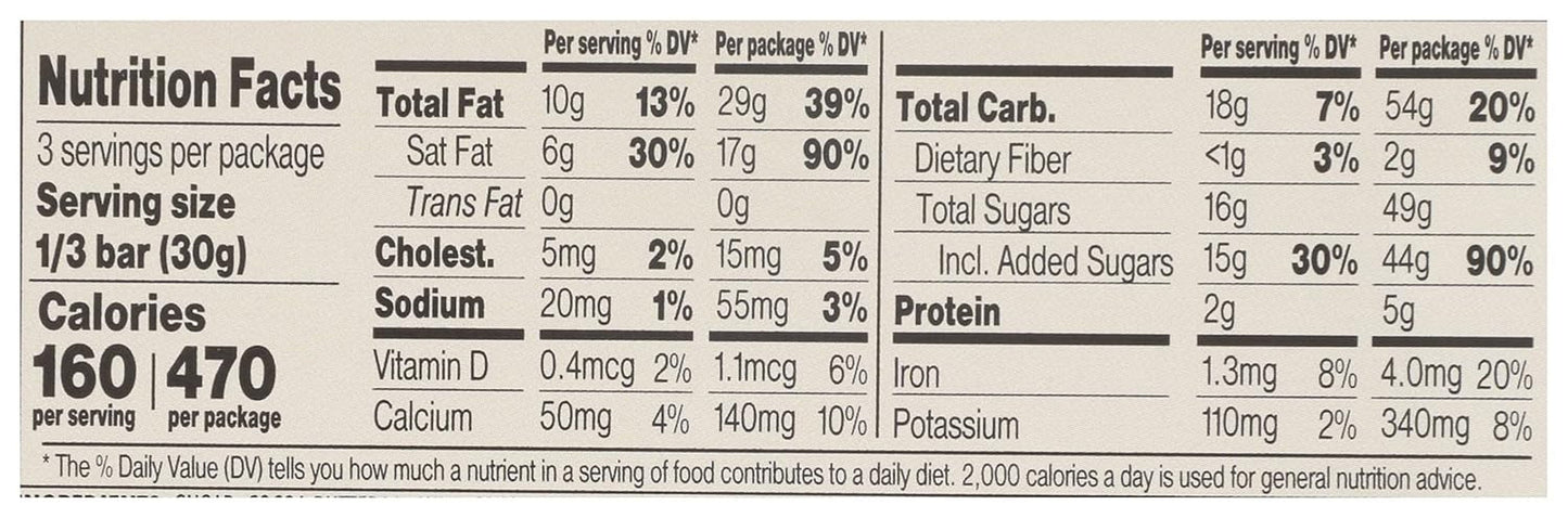 Pure Milk Chocolate Bar, 3.2 Oz