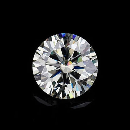 0.53~8.50~9.5 Carat Round Brilliant Cut I - J Color Moissanite Loose Gemstone - WORLD TIME VISITS