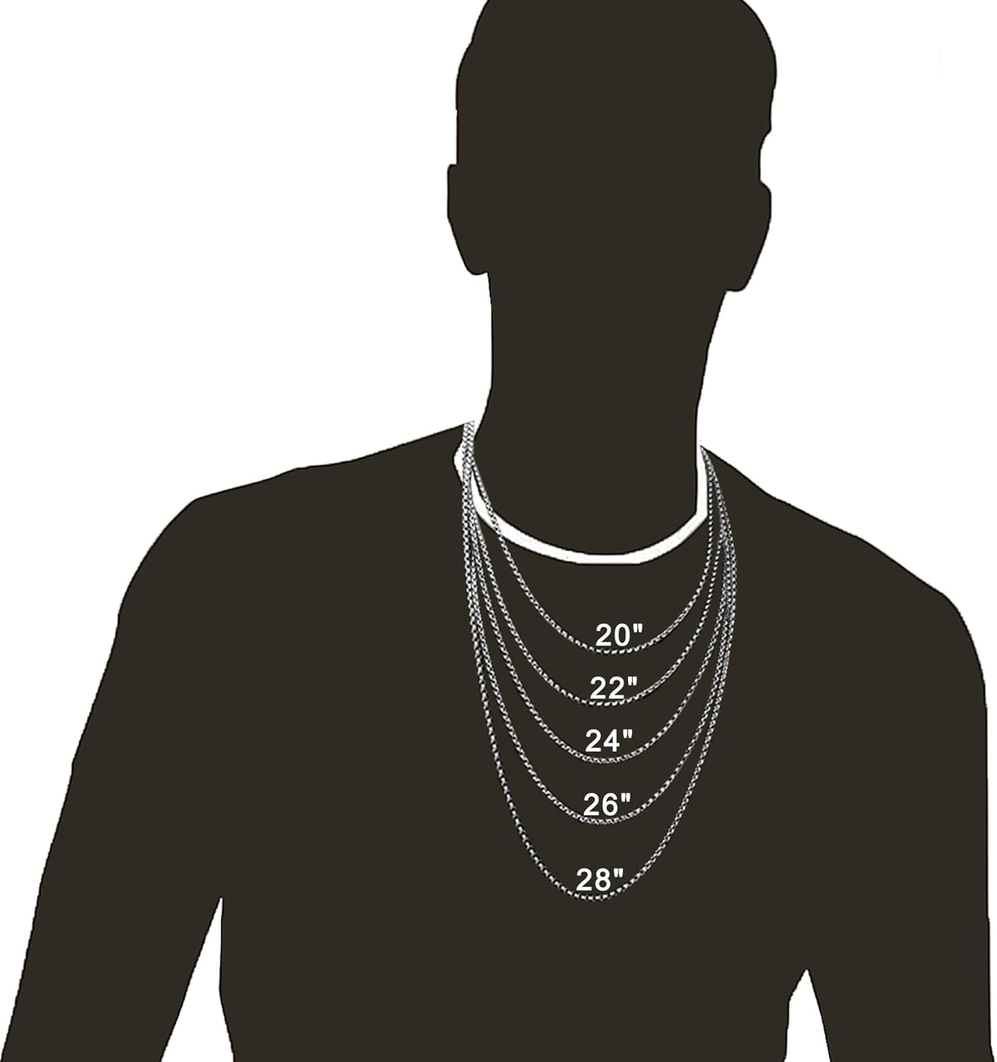 Men'S Cross Necklace 316L Stainless Steel Large Jesus Christ Pendant Jewelry Rolo Chain for 24″
