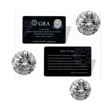Excellent Moissanite Diamond Loose Gemstones Best G-H Color Undefined Cut Gem Stone For Jewelry Diamond Ring