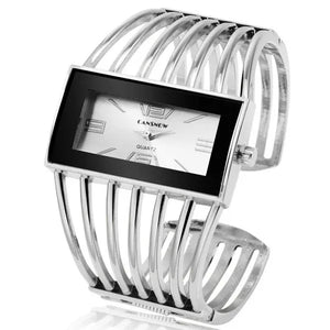 Women's Watches Bangle Bracelet Quartz Watch Women Silver Wrist Watch Rose Gold Quality Ladies Clock reloj mujer zegarek damski