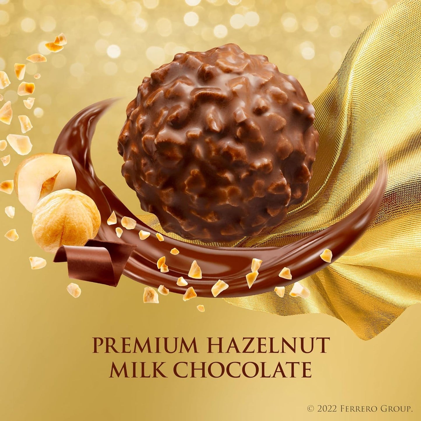 , 12 Count, Premium Milk Chocolate Hazelnut, Chocolates for Gifting, 5.3 Oz