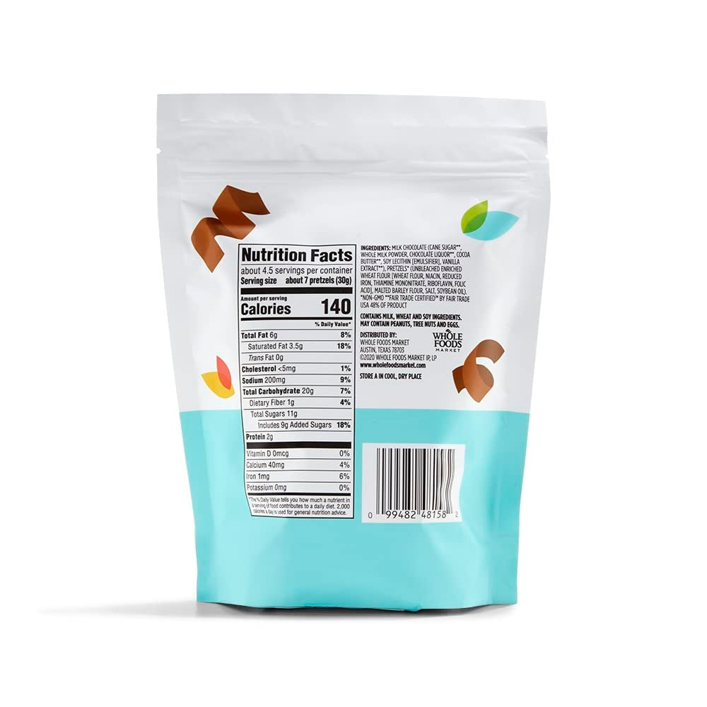 , Milk Chocolate Pretzels, 5 Ounce