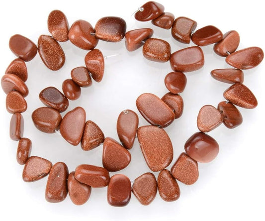 1 Strand  Natural Gold Sandstone Healing Gemstone Free Form Petal Keishi Teardrop Shape 10-20Mm Loose Drop Beads 15 Inch for Jewelry Making GZ6-16