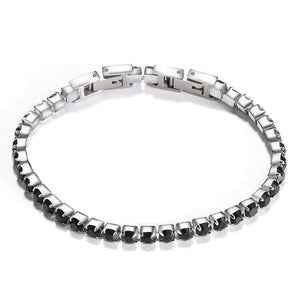 Women'S Chain Bracelets 14K Gold Plated Cubic Zirconia Classic Tennis Bracelet Gold Bangle for Lady AD1174