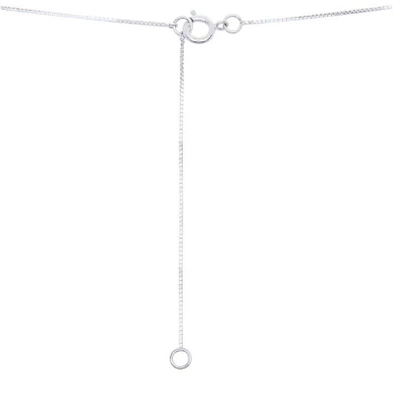 0.25 CT. T.W. I-I1 14K White Gold Diamond Flower Pendant