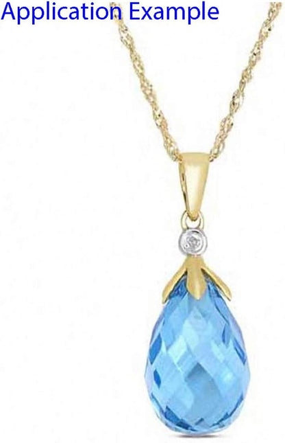 2 Strands Czech 12Mm Faceted Teardrop Briolette Crystal Glass Loose Beads Pendant Drop Spacer Bulk Gold Aurum (186-190Pcs) for DIY Jewelry Making CCT2-33