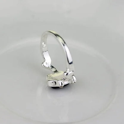1 pc The Vampire Diaries Rings Elena Gilbert Daylight Rings Vintage Crystal Ring With Blue Lapis Fashion Movies Jewelry Cosplay - WORLD TIME VISITS