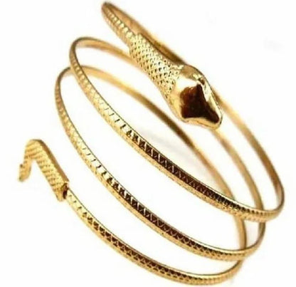 12/8/5/3/2/1Pcs:ashion personality Snake Bracelet, metal snake bracelet, gold and silver available - WORLD TIME VISITS