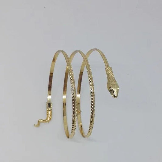 12/8/5/3/2/1Pcs:ashion personality Snake Bracelet, metal snake bracelet, gold and silver available - WORLD TIME VISITS