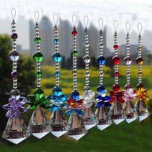 1PCS 30Mm Crystal Diamond Ball Suncatcher Chandelier Prisms Hanging Window Pendant Rainbow Maker