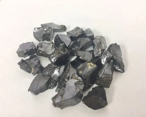 1 Elite Shungite Specimen Silver Noble Shungite Rough Stone Crystal Reiki.