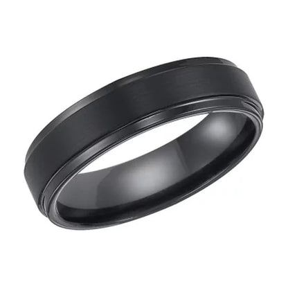 6Mm Tungsten Carbide Comfort-Fit Band