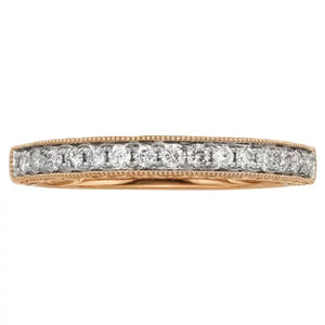 .25 CT. T.W. Vintage Diamond Ring in 14K Gold