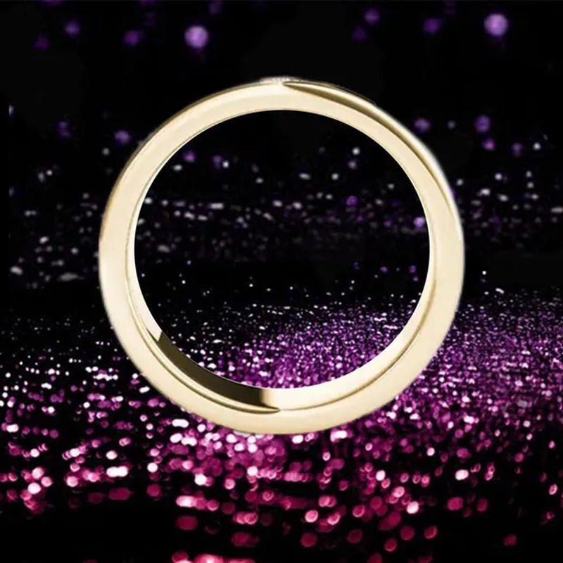1Pc Luxury Romantic Couple Jewelry Accessories Men'S Diamond Ring Ladies Heart Diamond Couple Ring Bride Wedding Engagement Jewelry Us 6 - 11 - WORLD TIME VISITS