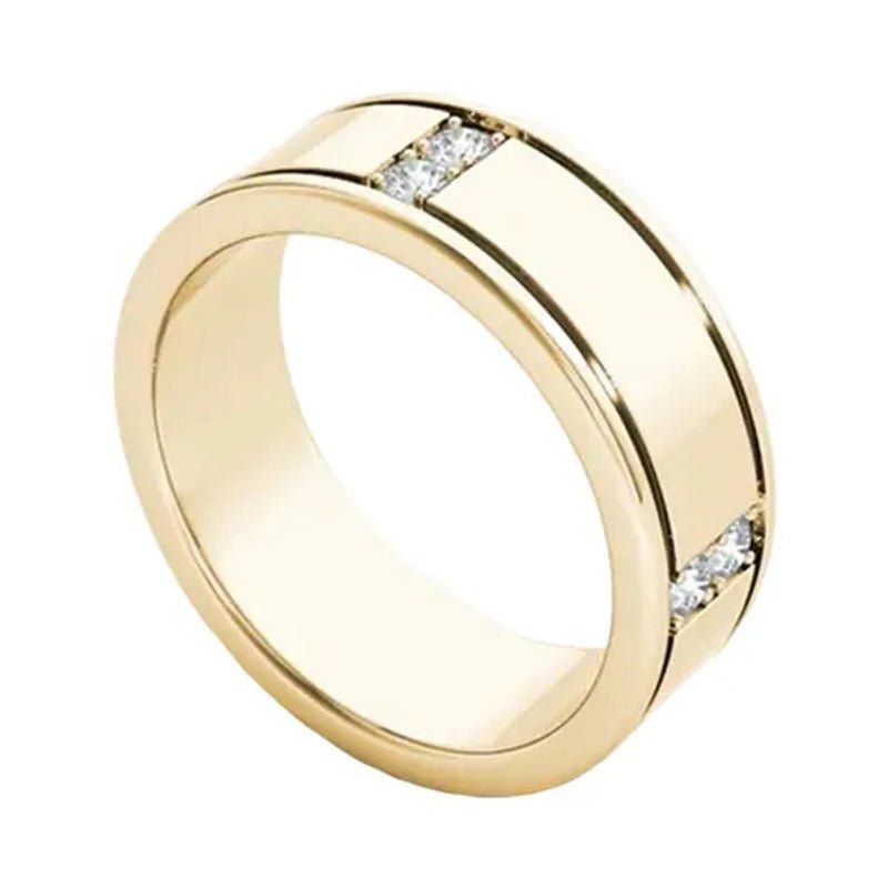 1Pc Luxury Romantic Couple Jewelry Accessories Men'S Diamond Ring Ladies Heart Diamond Couple Ring Bride Wedding Engagement Jewelry Us 6 - 11 - WORLD TIME VISITS
