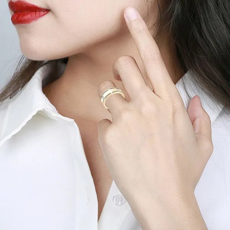 1Pc Luxury Romantic Couple Jewelry Accessories Men'S Diamond Ring Ladies Heart Diamond Couple Ring Bride Wedding Engagement Jewelry Us 6 - 11 - WORLD TIME VISITS