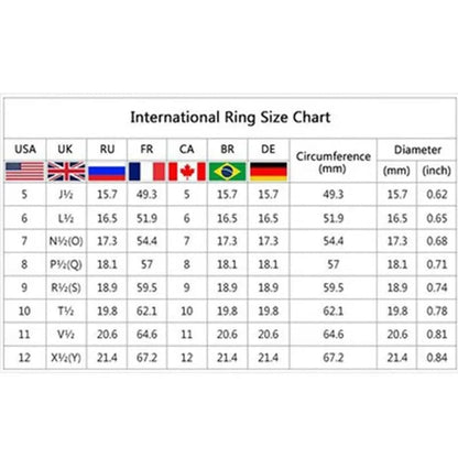 1Pc Luxury Romantic Couple Jewelry Accessories Men'S Diamond Ring Ladies Heart Diamond Couple Ring Bride Wedding Engagement Jewelry Us 6 - 11 - WORLD TIME VISITS