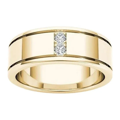 1Pc Luxury Romantic Couple Jewelry Accessories Men'S Diamond Ring Ladies Heart Diamond Couple Ring Bride Wedding Engagement Jewelry Us 6 - 11 - WORLD TIME VISITS
