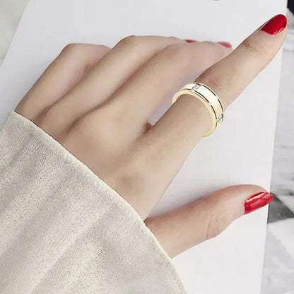 1Pc Luxury Romantic Couple Jewelry Accessories Men'S Diamond Ring Ladies Heart Diamond Couple Ring Bride Wedding Engagement Jewelry Us 6 - 11 - WORLD TIME VISITS