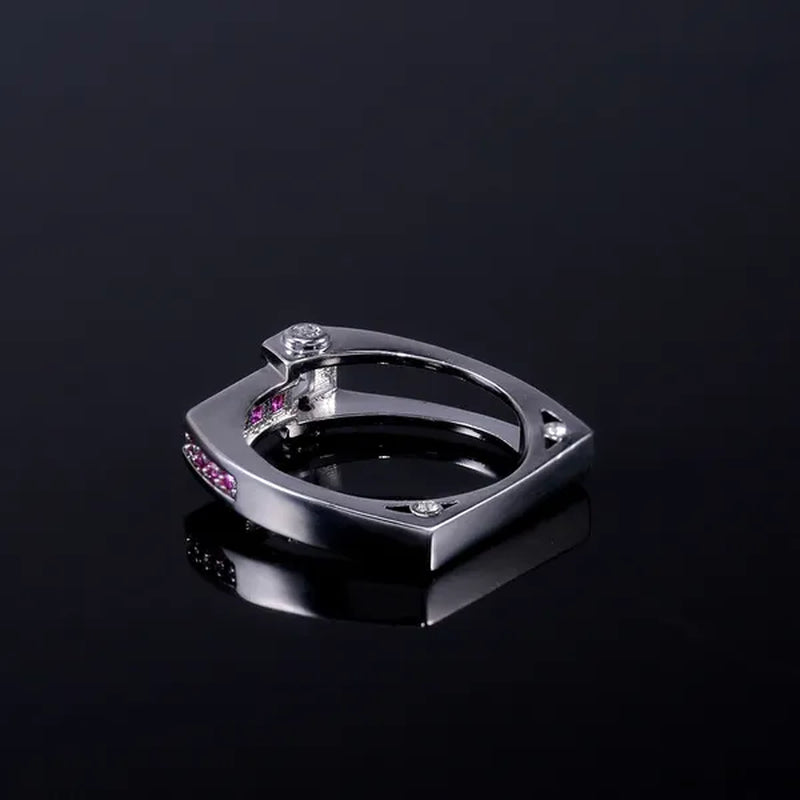 Elegant Creative Simple Women Fashion Zircon Jewelry Zircon Ring Ms. Engagement Wedding Ring Halloween Gift Anniversary Gift Jewelry Size US5-11 - WORLD TIME VISITS