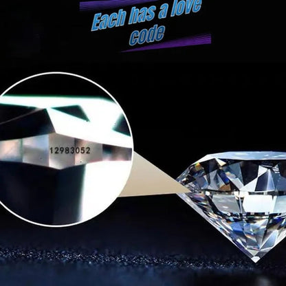 Round brilliant diamond-cut Moissanite bulk jewelry