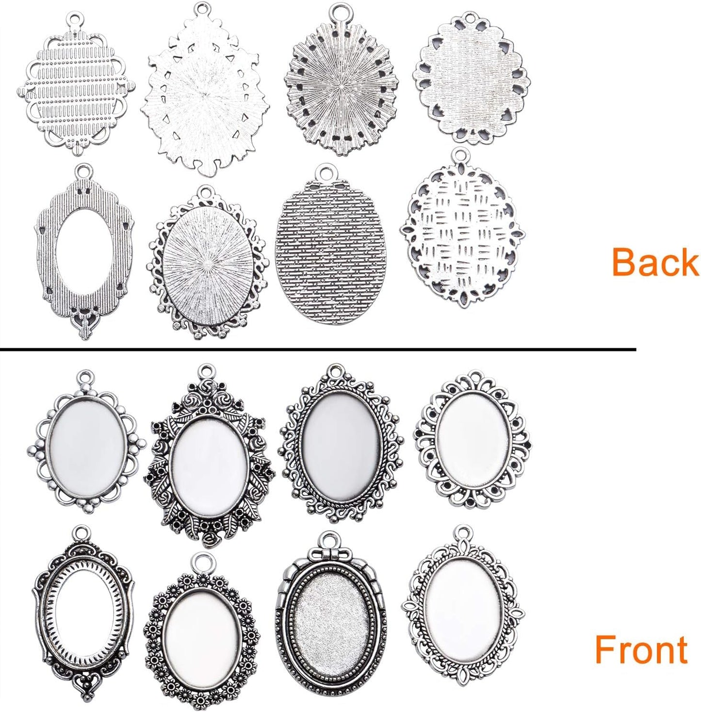 Alloy Trays Blanks Bezel Frame