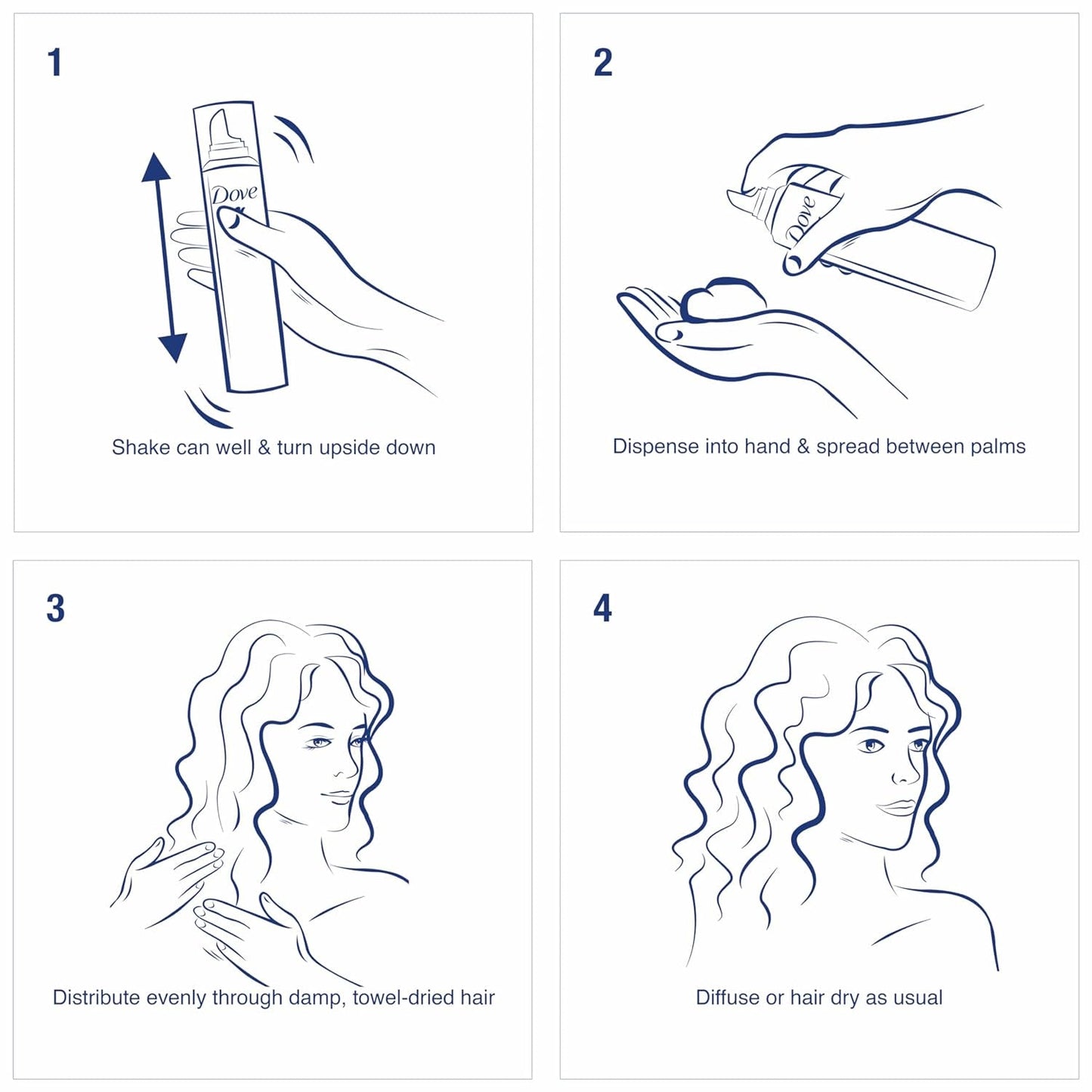 Style+Care Curls Defining Mousse, Soft Hold 7 Oz