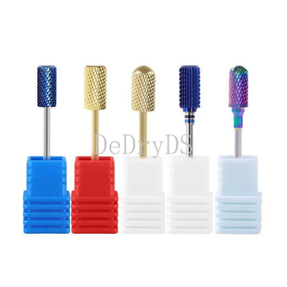 Tungsten Diamond Milling Cutter Nail Art Drill Bit for Manicure Nail Files Electric Rotary Mills Nail Gel Remove Grinder - WORLD TIME VISITS