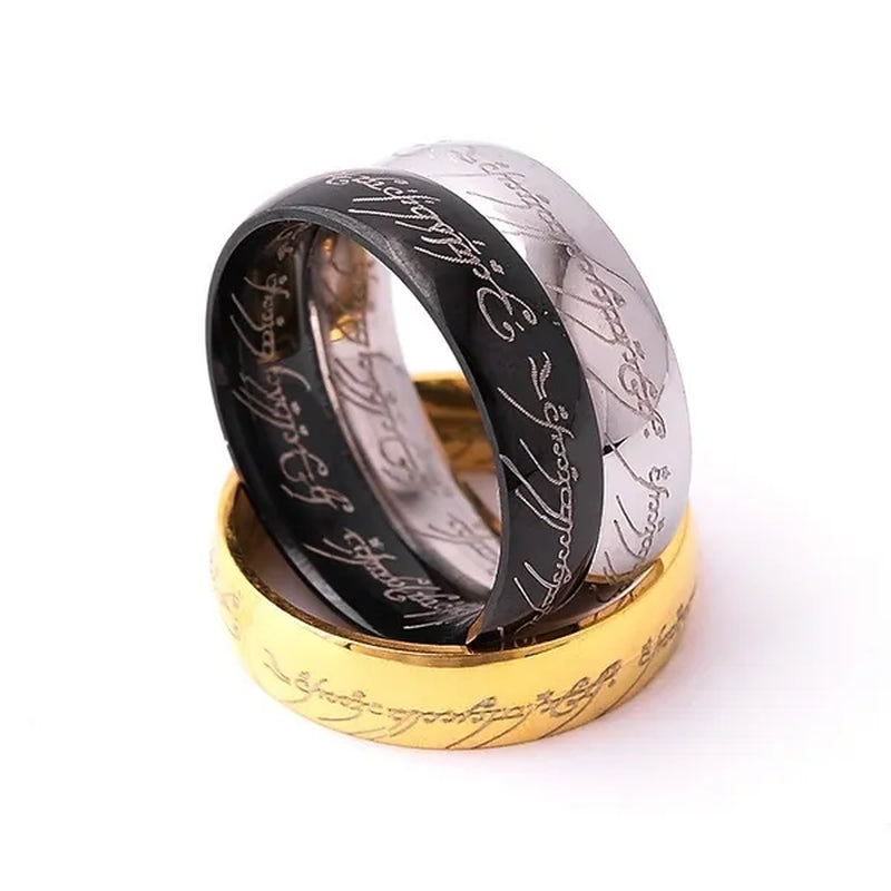 3pcs/set Fashion Lord of The Rings Stainless Steel Rings Engagement Rings Jewelry Gifts
