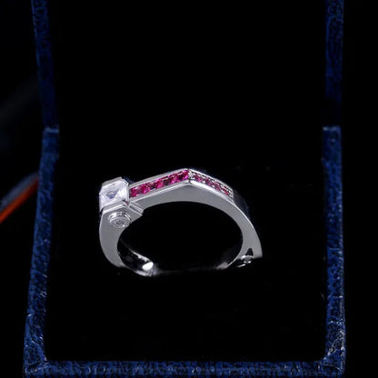 Elegant Creative Simple Women Fashion Zircon Jewelry Zircon Ring Ms. Engagement Wedding Ring Halloween Gift Anniversary Gift Jewelry Size US5-11 - WORLD TIME VISITS