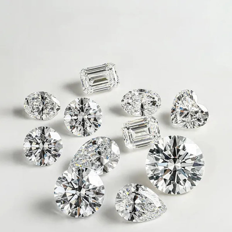 2-carat Natural Diamond 8mm Round AAAAA VVS Certified D color Loose Diamond 1pc