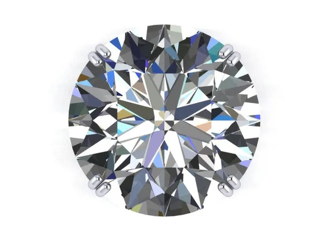 Natural White Sapphire Engagement Ring Size 6,7,8,9,10