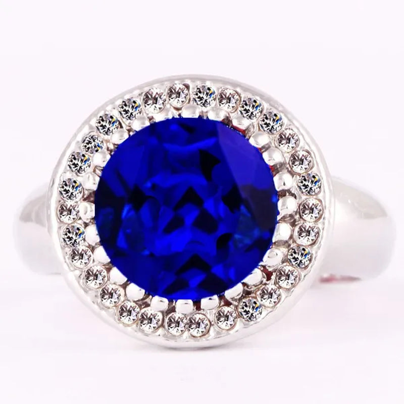 Huge Ruby Sapphire Ring