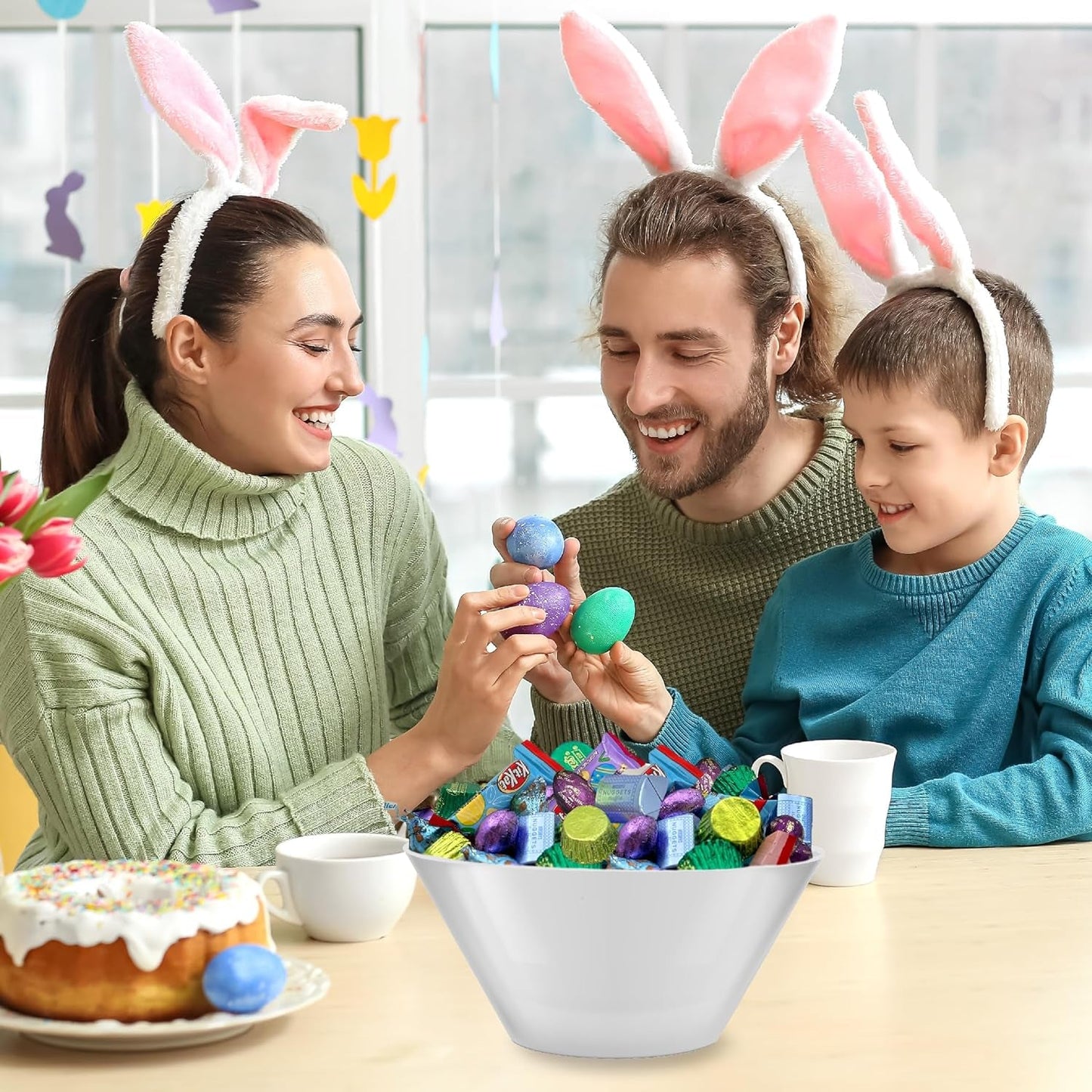 Easter Chocolate Candy Mix - HERSHEY'S NUGGETS, KITKAT, ROLO, Peanut Butter Hearts, 3-Pound Variety Pack - about 130 Pieces