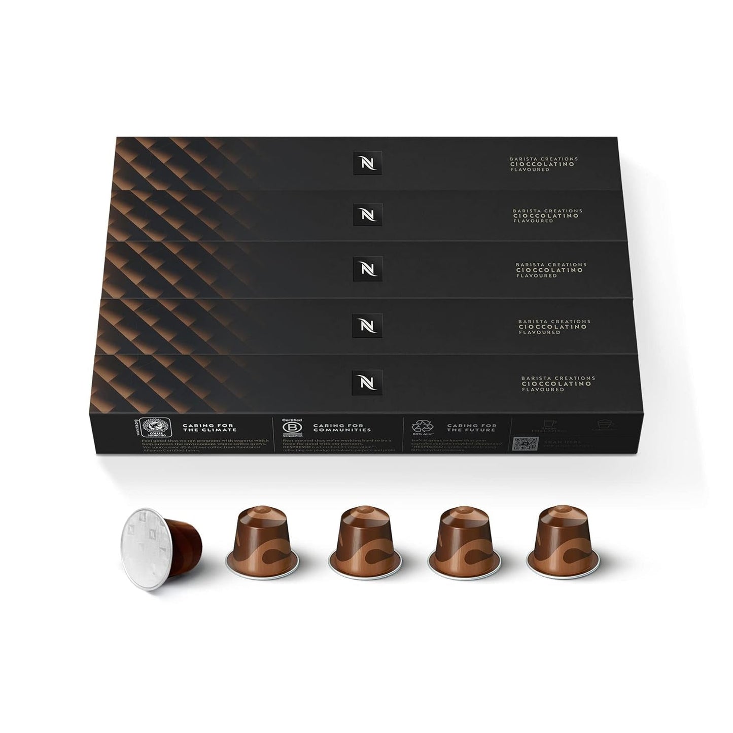 Originalline, Cioccolatino, 50 Count Espresso Coffee Pods