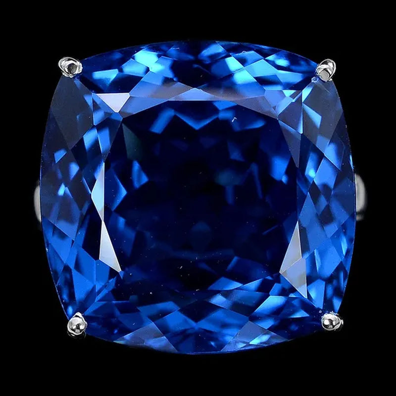 New CT Blue Sapphire Wedding Rings Size5-10