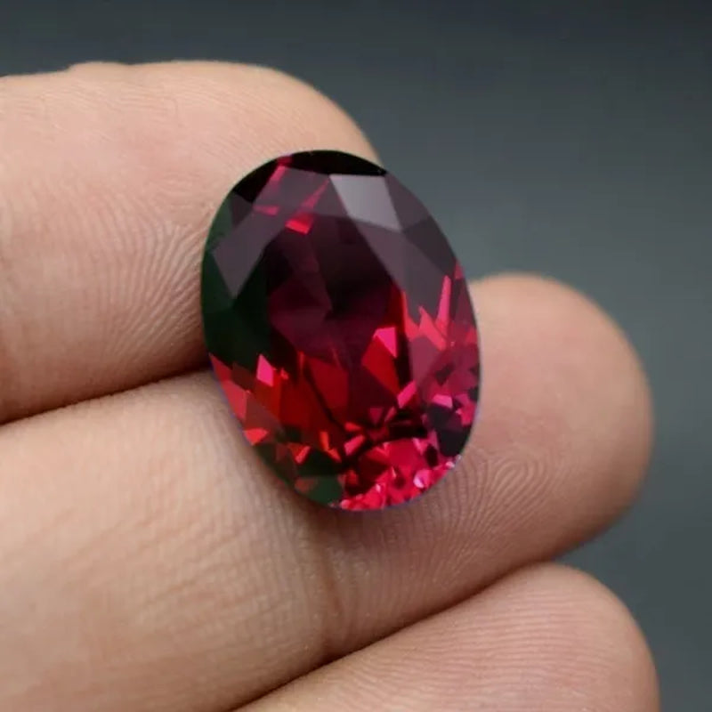 Wisdom and Guardian Stone 3A Mozambique Ruby Corundum Spinel Various Shapes Mosaic Jewelry Diy Pigeon Blood Red AAA 5-7MM