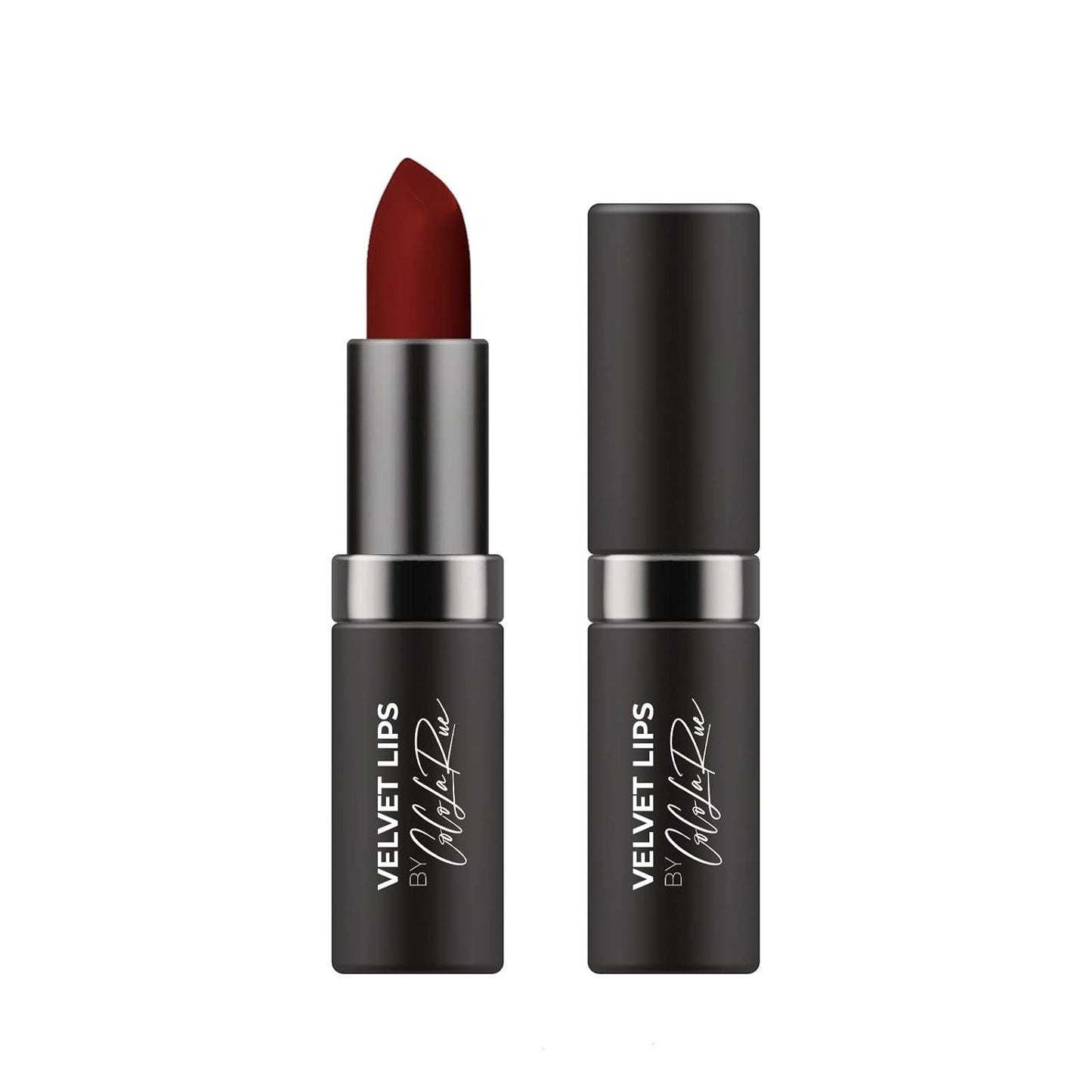 Coco La Rue Creamy Velvet Lipstick Lustrous Mauve Lipstick, High-Shine Plumping Lip Balm, Hydrating Lip Color (CLR-C 375 Vixen)