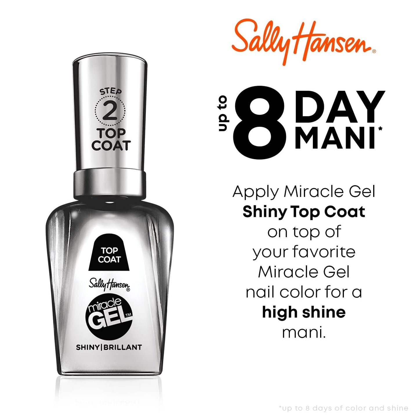Miracle Gel Top Coat #101 (Pack of 2)