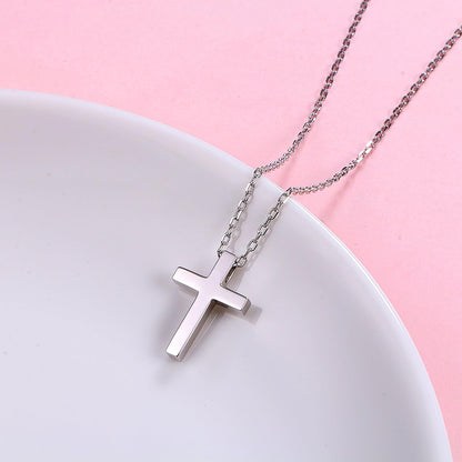 S925 Sterling Silver Small Cross Pendant Necklace Bracelet Earrings