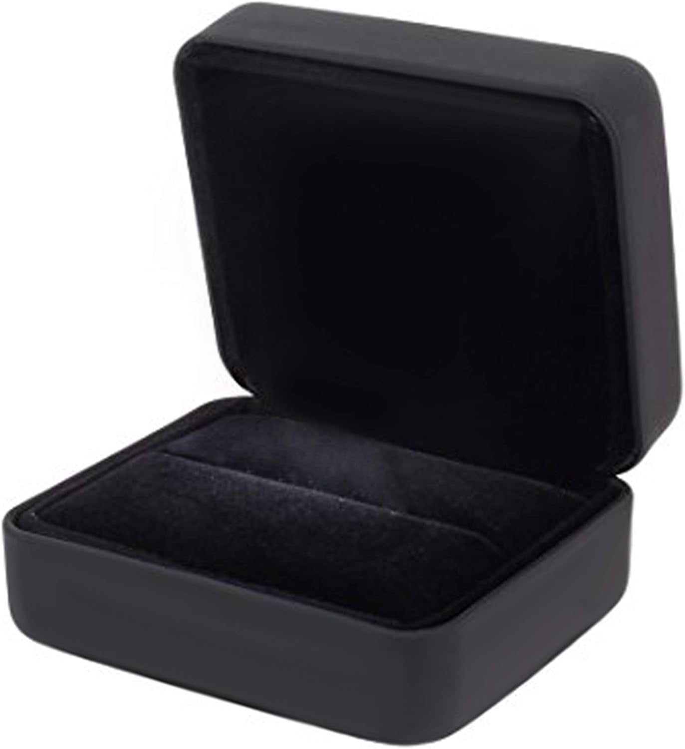 Prong-Set 1/2 CT Princess Cut Natural Diamond & Blue Sapphire Wedding Band (H-I, I1-I2) in 14K White Gold | Fine Jewelry for Women Girls | Gift Box Included