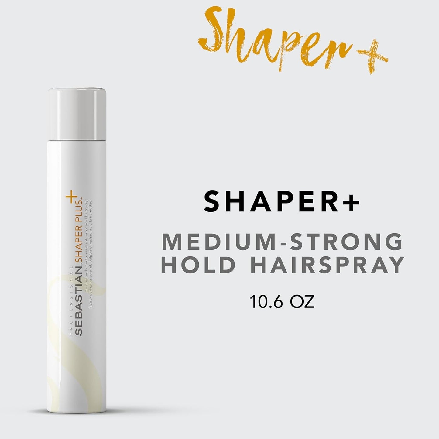Shaper plus 55% Extra Hold Styling Hairspray, 10.6 Oz