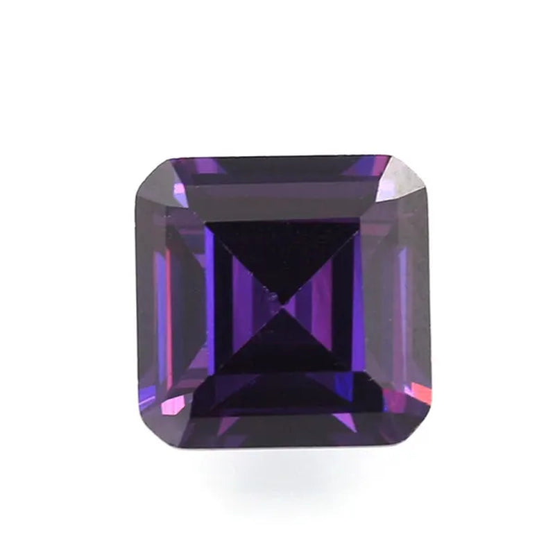 8.0Ct Loose Gem Jewelry Cubic Zirconia Stone Jewelry Making Gemstone AAAA Grade VVS Size 10Mm/1Pcs - WORLD TIME VISITS