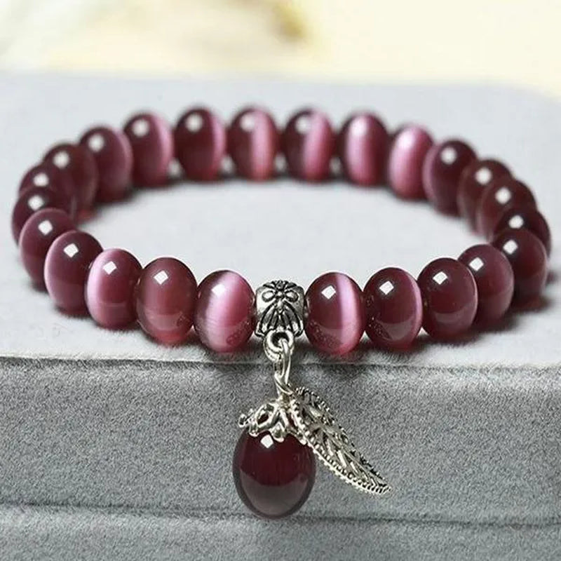 New Fashion cat's eye stone women's Bracelet  national style Buddha  bead bracelet lady crystal Bracelet jewelry